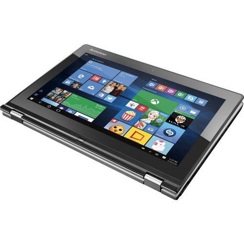 레노버 Lenovo Yoga 2 11.6 Convertible 2-in-1 Touchscreen Laptop (2017 Model), Intel Core i3-4012Y Processor, 4GB RAM, 128GB SSD, WiFi, Webcam, HDMI, Bluetooth, No DVD, Windows 10