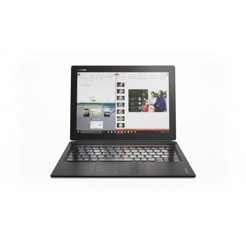 레노버 Lenovo IdeaPad Miix 700, 12.2-Inch Windows Laptop, 2 in 1 Laptop, (Intel Core m7-6Y30, 1.2 GHz, 8GB DDR3, 256 GB SSD, 64 Bit, Windows 10), Gold, 80QL000BUS