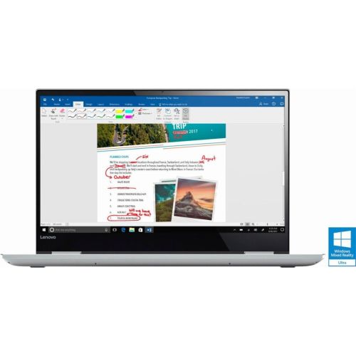 레노버 2018 Flagship Lenovo Yoga 720 15.6 2-in-1 4K UHD IPS Touchscreen Business LaptopTablet, Intel Quad-Core i7-7700HQ up to 3.8GHz, 16GB DDR4, 512GB SSD, Dedicated NVIDIA GTX 1050 Gra