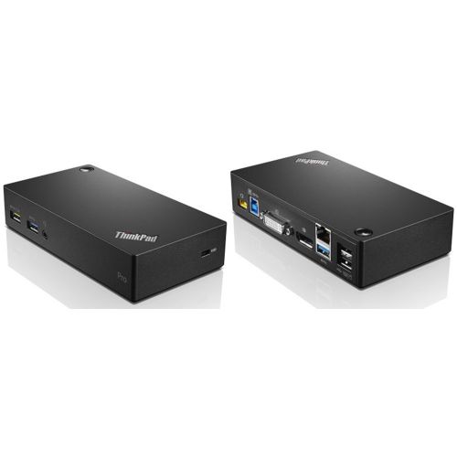 레노버 Lenovo ThinkPad USB 3.0 Pro Dock-USA (MFG PN; 40A70045US) 45W Ac Adapter With 2 Pin Power Cord Included Item Does Not Charge The Laptop Or Tablet When Attached