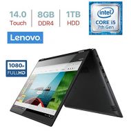 Lenovo Flex 5 14 Touchscreen 2-in-1 FHD (1920x1080) IPS Display Laptop PC, Intel Core i5-7200U 2.5GHz, 8GB DDR4 SDRAM, 1TB HDD, Backlit Keyboard, Fingerprint Reader, Bluetooth, WiF