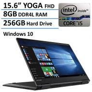 Lenovo Yoga 710 15.6-Inch 2-in-1 Convertible FHD Touchscreen Premium LaptopTablet (Intel Core i5-6200U 3M Cache 2.8GHz, 8GB DDR4 2133MHz RAM, 256GB SSD, HDMI, Backlit Keyboard, Wi