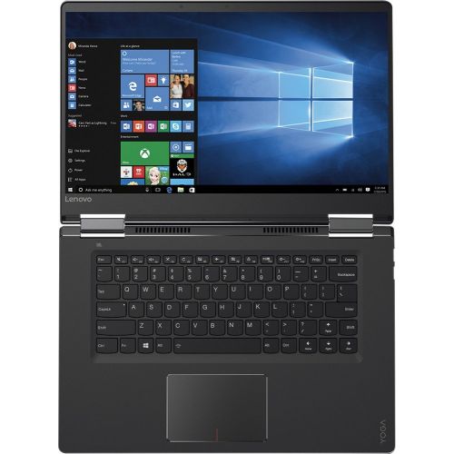 레노버 Lenovo Yoga 710 15.6-Inch 2-in-1 Convertible FHD Touchscreen Premium LaptopTablet (Intel Core i5-6200U 3M Cache 2.8GHz, 8GB DDR4 2133MHz RAM, 256GB SSD, HDMI, Backlit Keyboard, Wi