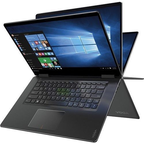 레노버 Lenovo Yoga 710-15 - 15.6 FHD Touch-Screen - 7th Gen Core i5-7200U - 8GB Ram - 256GB SSD - Black