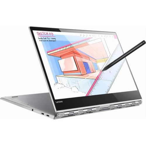 레노버 2019 Lenovo Yoga 920 2-in-1 13.9 4K Ultra HD IPS Touchscreen Tablet Ultrabook Laptop, Latest Intel Quad-Core i7-8550U up to 4.0 GHz, 16GB DDR4, 512GB SSD, Fingerprint, Thunderbolt,