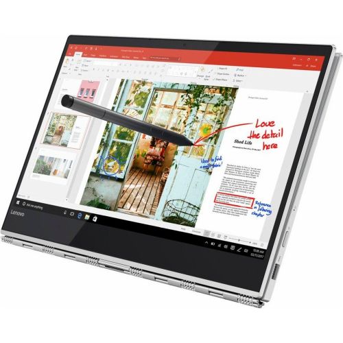 레노버 2019 Lenovo Yoga 920 2-in-1 13.9 4K Ultra HD IPS Touchscreen Tablet Ultrabook Laptop, Latest Intel Quad-Core i7-8550U up to 4.0 GHz, 16GB DDR4, 512GB SSD, Fingerprint, Thunderbolt,