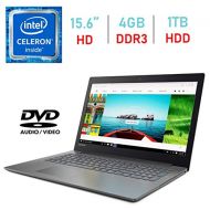 Lenovo IdeaPad 320 15.6-inch HD Anti-Glare (1366x768) Display Laptop PC, Intel Celeron N3350 Processor, 4GB DDR4 RAM, 1TB HDD, HDMI, Bluetooth, 802.11ac WiFi, Webcam, DVD-RW, Windo