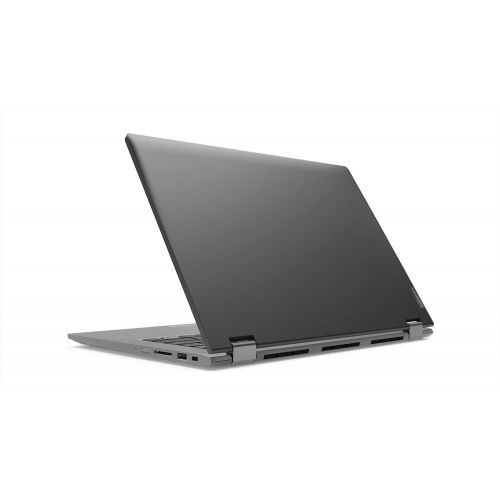레노버 Lenovo Flex 14 2-in-1 Convertible Laptop, 14 Inch HD (1366 x 768) Touchscreen display, Intel Pentium 4415U Processor, 4GB DDR4 RAM, 128GB PCIe SSD, Windows 10, 81EM000VUS, Black