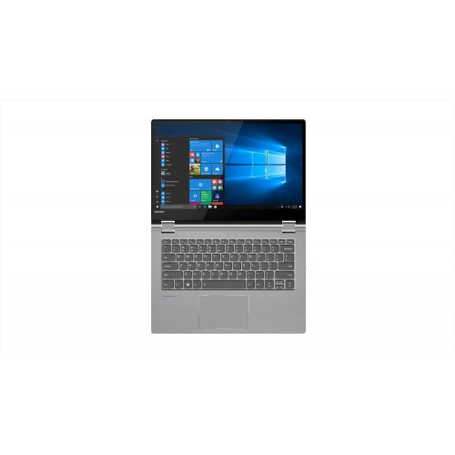 레노버 Lenovo Flex 14 2-in-1 Convertible Laptop, 14 Inch HD (1366 x 768) Touchscreen display, Intel Pentium 4415U Processor, 4GB DDR4 RAM, 128GB PCIe SSD, Windows 10, 81EM000VUS, Black