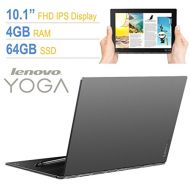 Lenovo Yoga Book 10.1 Full HD Touchscreen IPS (1920x1200) 2-in-1 Tablet PC, Intel Atom x5-Z8550 Processor, 4GB RAM, 64GB SSD, Bluetooth, Halo Keyboard, Stylus, Android 6.0.1 Marshm