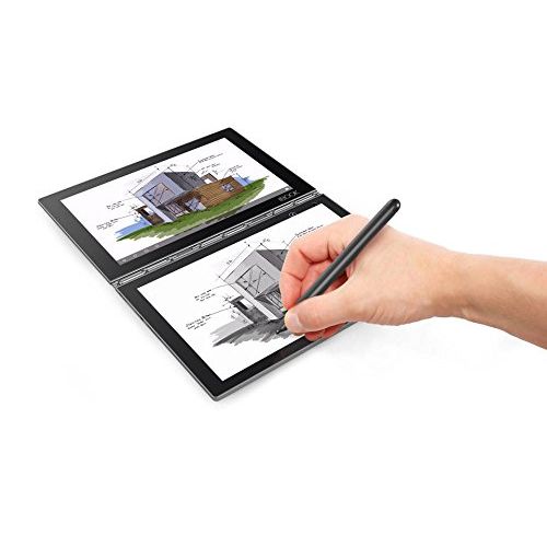 레노버 Lenovo Yoga Book 10.1 Full HD Touchscreen IPS (1920x1200) 2-in-1 Tablet PC, Intel Atom x5-Z8550 Processor, 4GB RAM, 64GB SSD, Bluetooth, Halo Keyboard, Stylus, Android 6.0.1 Marshm