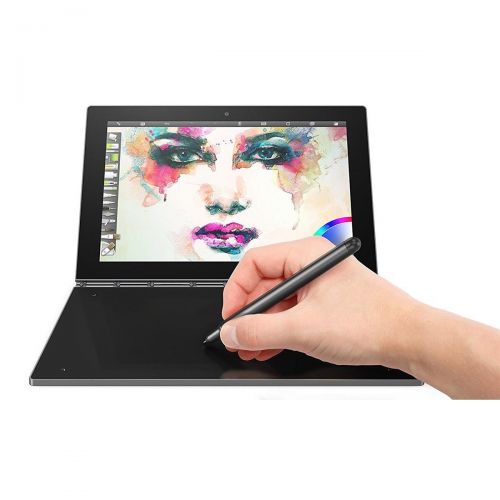 레노버 Lenovo Yoga Book 10.1 Full HD Touchscreen IPS (1920x1200) 2-in-1 Tablet PC, Intel Atom x5-Z8550 Processor, 4GB RAM, 64GB SSD, Bluetooth, Halo Keyboard, Stylus, Android 6.0.1 Marshm