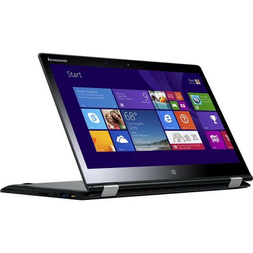 레노버 Lenovo - Yoga 3 2-in-1 14 Touch-Screen Laptop - Intel Core i5 - 8GB Memory - 128GB Solid State Drive - Black