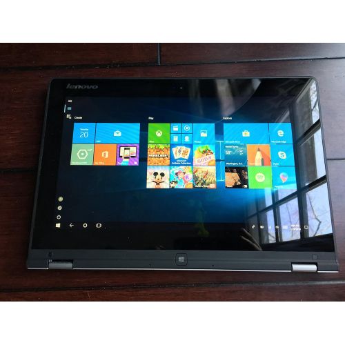 레노버 Lenovo - Yoga 2 2-in-1 11.6 Touch-Screen Laptop - Intel Core i5 - 4GB Memory - 128GB Solid State Drive - Windows 8.1 - Silver