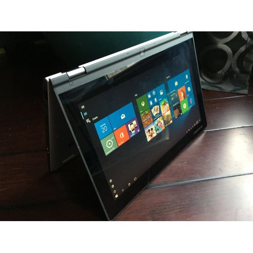 레노버 Lenovo - Yoga 2 2-in-1 11.6 Touch-Screen Laptop - Intel Core i5 - 4GB Memory - 128GB Solid State Drive - Windows 8.1 - Silver