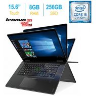 2017 Lenovo Yoga 15.6 inch Touchscreen IPS FHD (1920 x 1080) Laptop PC, Intel Core i5-7200U 2.5GHz, 8GB RAM, 256GB SSD, Backlit Keyboard, HDMI, Bluetooth, Built-in Fingerprint Read