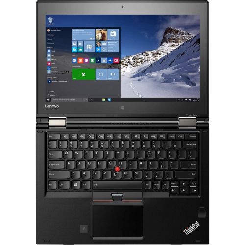 레노버 Lenovo Thinkpad Yoga 260 Business 2-in-1 Laptop - 12.5 HD IPS Touchscreen - Intel core i3-6100U 2.3GHz processor - 8GB DDR4 RAM - 256GB SSD- Fingerprint Reader - Windows 10 Home