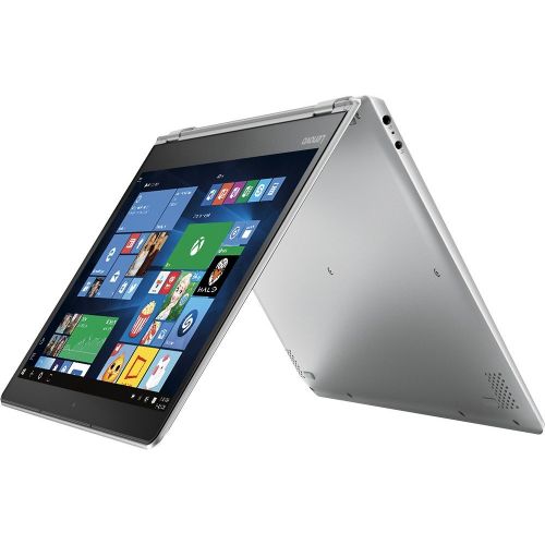 레노버 Lenovo Yoga 710 11.6 2-in-1 FHD IPS High Performance Touch-Screen Laptop, Intel Pentium Processor, 4GB RAM, 128GB SSD, 802.11ac, HDMI, Bluetooth, Webcam, No DVD, Win10-Silver