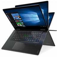 2018 Lenovo Newest Yoga 710 2-in-1 15.6 FHD Touchscreen Flagship Laptop, Intel Core i5-7200U, 16GB RAM, 256GB SSD, Aluminum Chassis, Fingerprint Reader, HDMI, Stereo Speakers, Wind