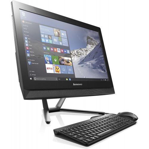 레노버 Lenovo C40 21.5-Inch All-in-One Desktop (AMD A4, 4 GB RAM, 500 GB HDD, Windows 10) F0B50051US [Discontinued by Manufacturer]