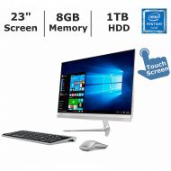 2017 Newest Lenovo IdeaCentre 510S All-in-One Desktop PC with Wireless Keyboard & Mouse, 23 Full HD Touchscreen, Intel Pentium 4405U, 8GB DDR4 RAM, 1TB Hard Drive, DVD+-RW, W