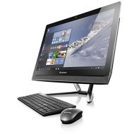 Lenovo C50 F0B100G1US 23-Inch All-in-One Desktop Computer (Intel Core i5-5200U, 8 GB RAM, 2 TB HDD, Windows 10 Home), Black