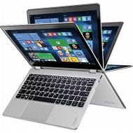 Lenovo - Yoga 710 2-in-1 80V6000PUS 11.6 Touch-Screen Laptop - Intel 7th Generation Core i5-7Y54-8GB Memory - 128GB Solid State Drive - Silver