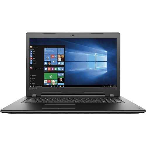 레노버 Lenovo 17.3 HD+ High Performance Laptop, Intel Core i5-6200U Processor, 8GB RAM, 1TB HDD, Intel HD Graphics 520, DVD, HDMI, VGA, Bluetooth, 802.11ac, Webcam, Windows 10-Black