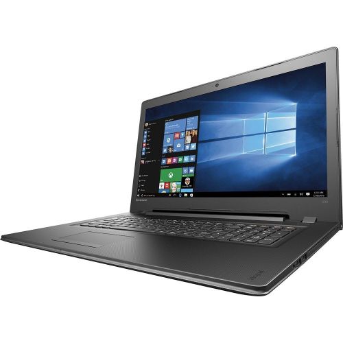 레노버 Lenovo 17.3 HD+ High Performance Laptop, Intel Core i5-6200U Processor, 8GB RAM, 1TB HDD, Intel HD Graphics 520, DVD, HDMI, VGA, Bluetooth, 802.11ac, Webcam, Windows 10-Black