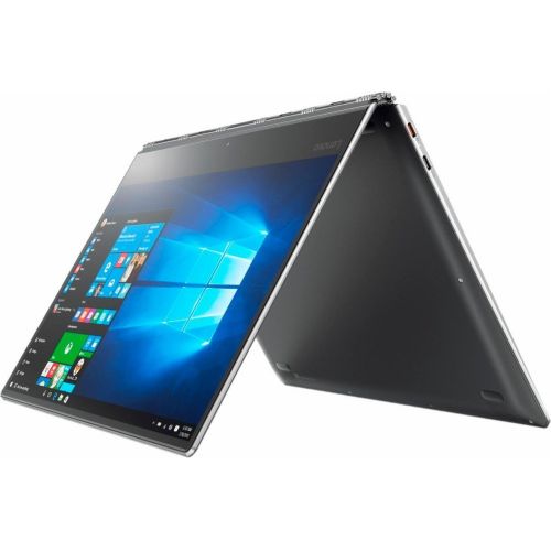 레노버 Lenovo Yoga 910 Business 14 2 in 1 Full HD IPS Touchscreen LaptopTablet, Intel Dual-Core i7-7500U up to 3.5GHz 8GB DDR4 256GB SSD Backlit Keyboard 802.11ac Bluetooth USB Type-C Wi