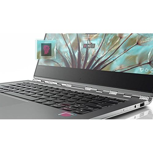 레노버 Lenovo Yoga 910 Business 14 2 in 1 Full HD IPS Touchscreen LaptopTablet, Intel Dual-Core i7-7500U up to 3.5GHz 8GB DDR4 256GB SSD Backlit Keyboard 802.11ac Bluetooth USB Type-C Wi