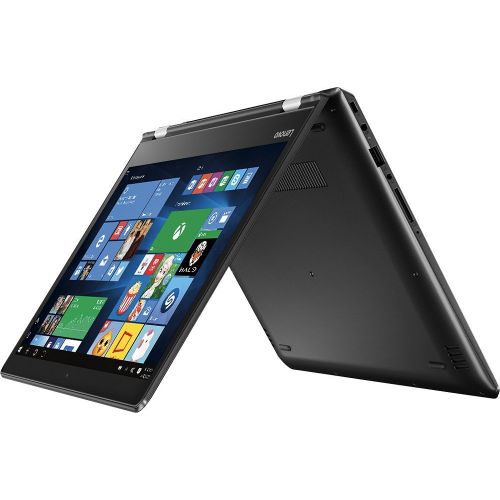 레노버 Lenovo 14 Convertible 2-in-1 Touchscreen Laptop, Intel Pentium Dual-Core Processor, 4GB DDR4 RAM, 500GB HDD, 8.5-hour Battery Life, WiFi-AC, Webcam, HDMI, Bluetooth, Windows 10