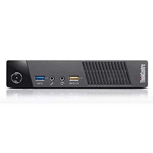 레노버 Lenovo ThinkCentre M73 Tiny Form Factor Business Desktop Computer, Intel Dual-Core G3220T Processor 2.60 GHz, 8GB RAM, 500GB HDD, WiFi, USB 3.0, VGA, Windows 10 Pro (Certified Refu