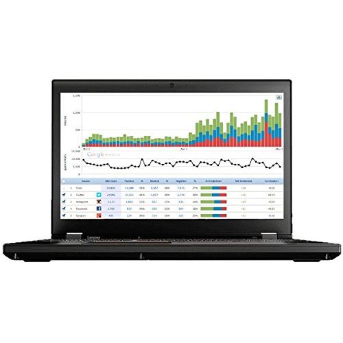 레노버 Lenovo ThinkPad P51 Touch+Pen Workstation - Windows 10 Pro - Intel i7-7820HQ, 64GB RAM, 256GB SSD, 15.6 FHD IPS 1920x1080 Touchscreen,Quadro M1200M 4GB GPU, Smart Card Reader, 4G L