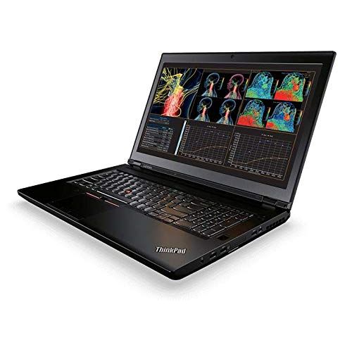 레노버 Lenovo ThinkPad P71 Workstation Laptop - Windows 10 Pro - Intel Xeon E3-1505M, 8GB RAM, 500GB HDD, 17.3 UHD 4K 3840x2160 Display, NVIDIA Quadro P3000 6GB GPU, Color Sensor, DVD±RW,