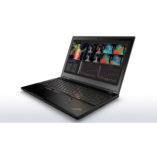 레노버 Lenovo ThinkPad P50 Mobile Workstation Laptop - Windows 8.1 Pro - Intel i7-6820HQ, 64GB RAM, 256GB SSD + 1TB HDD, 15.6 4K UHD IPS (3840x2160) Display, NVIDIA Quadro M2000M, Pantone