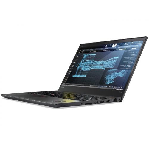 레노버 Lenovo ThinkPad P51s Mobile Workstation Laptop - Windows 7 Pro, Core i7-7500U, 16GB RAM, 4TB SSD, 15.6 FHD 1080p IPS Display, NVIDIA Quadro M520M, Backlit Keyboard, Fingerprint, Sm