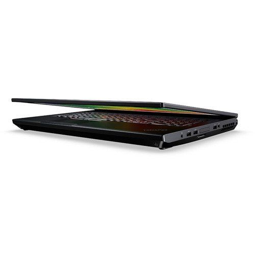 레노버 Lenovo ThinkPad P71 17.3 Mobile Workstation Laptop (Intel i7 Quad Core Processor, 16GB RAM, 1TB HDD + 512GB SSD, 17.3 inch FHD 1920x1080 Display, NVIDIA Quadro M620M, Win 10 Pro)