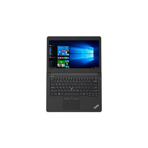 레노버 Lenovo ThinkPad E470 Laptop with Intel Core i5-6200U Processor, 4GB DDR4 RAM, 500GB HDD & Windows 7 Pro - 14 - Black - 20H10069US