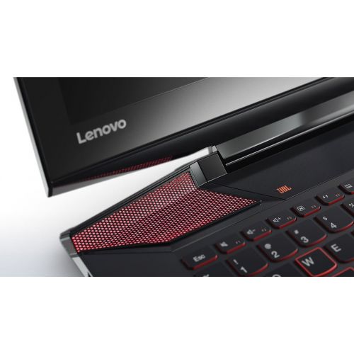레노버 Lenovo ideaPad Y700 17.3 Full HD Gaming Notebook Computer, Intel Core i7-6700HQ 2.6GHz, 16GB RAM, 1TB HDD + 128GB SSD, NVIDIA GeForce GTX 960M GDDR5 4GB, Windows 10, Black