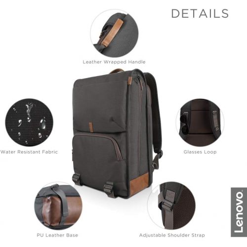 레노버 Lenovo 15.6 Laptop Urban Backpack B810 - Black