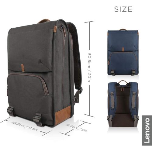 레노버 Lenovo 15.6 Laptop Urban Backpack B810 - Black