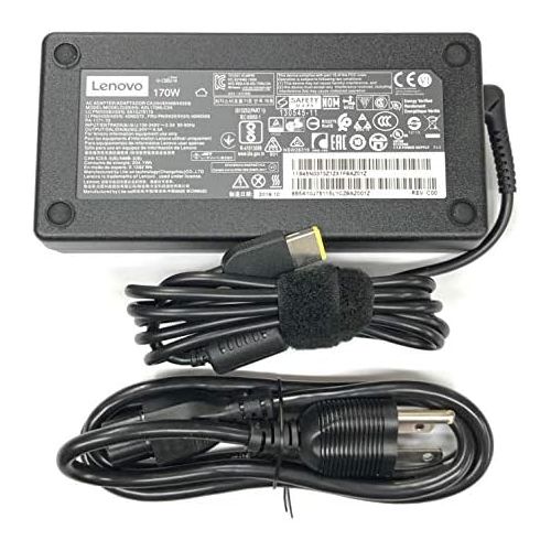 레노버 Lenovo 170W Replacement Slim AC Adapter for: Lenovo ThinkPad W540 W550s ThinkPad E440 E450 E555 S431 T540p X240 X250 Yoga 15 (S5) PN 4X20E50574 ADL170NLC3A 36200321 45N0487 ADL170