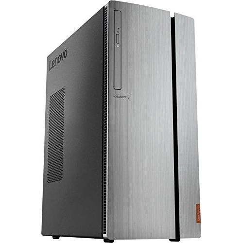 레노버 Lenovo IdeaCentre 720 Flagship Premium Home & Business Desktop, AMD Ryzen 5 1400 Quad-Core, AMD Radeon R5 GDDR5, 8GB DDR4, 256GB SSD + 1TB HDD, DVD, Windows 10 Home, USB Keyboard A