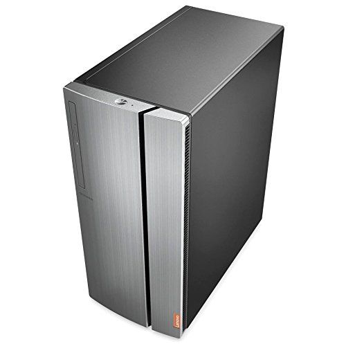 레노버 Lenovo IdeaCentre 720 Flagship Premium Home & Business Desktop, AMD Ryzen 5 1400 Quad-Core, AMD Radeon R5 GDDR5, 8GB DDR4, 256GB SSD + 1TB HDD, DVD, Windows 10 Home, USB Keyboard A