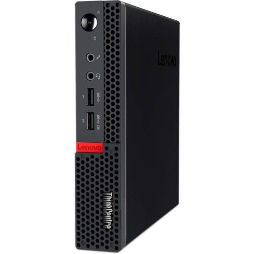 레노버 Lenovo ThinkCentre M625q Tiny Business Mini Desktop - AMD A9-9420e, 500GB HDD, 4GB DDR4, Wi-Fi AC, Bluetooth, DisplayPort, USB Keyboard + Mouse, Windows 10 Professional