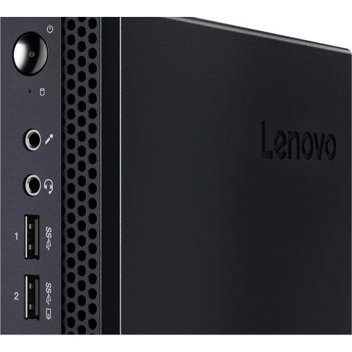 레노버 Lenovo ThinkCentre M625q Tiny Business Mini Desktop - AMD A9-9420e, 500GB HDD, 4GB DDR4, Wi-Fi AC, Bluetooth, DisplayPort, USB Keyboard + Mouse, Windows 10 Professional