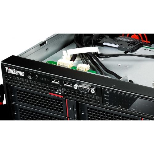 레노버 2TV9923 - Lenovo ThinkServer RD640 70B10007UX 2U Rack Server - 1 x Intel Xeon E5-2640 v2 2GHz