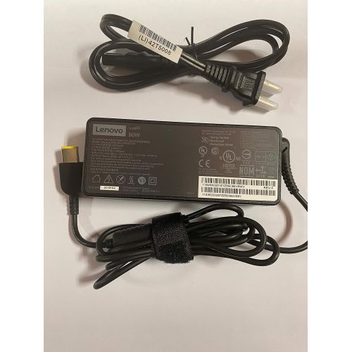  Lenovo USA Lenovo 90W Slim Tip Ac Adapter ( 0B46994, ADLX90NLC2A, Original Packaging ) USA 2 Pin Power Cord Included , Black.