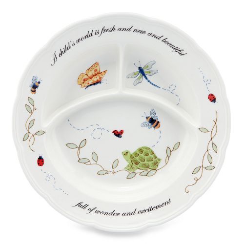 레녹스 Lenox Butterfly Meadow Baby Divided Dish